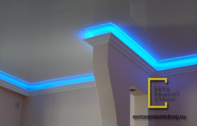 Светодиодные натяжные потолки