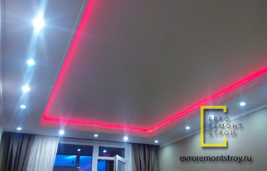 Светодиодные натяжные потолки