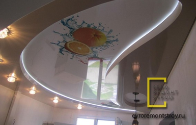 Светодиодные натяжные потолки